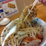 麺屋 花の名 - 油そばえびから　極太麺