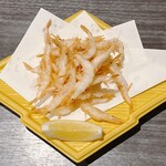 龍のかくれんぼ - 白海老唐揚①