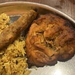 行徳ビリヤーニーハウス - チキンティッカ＆シークカバブ