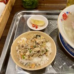 ベトナム料理クアンコム11 - 汁麺セット　魚炒りご飯
