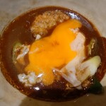 和食麺処 サガミ - 黄身がトロッとしていて良い感じ♪
