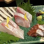 川せみ - お刺身盛り合わせ