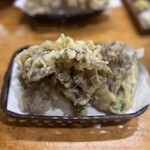 大澤屋 - 松セットの舞茸天３つ