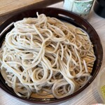 石臼粗挽き 手打そば 幻庵 - セットのお蕎麦（大盛）