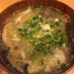 創作料理 どんぐり - 銀ダラのあら汁