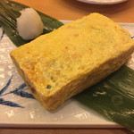 創作料理 どんぐり - だし巻き(蟹と三つ葉)