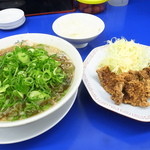 来来亭 - 牛レバーの唐揚げ定食994円（税込み）