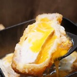 とんかつ成蔵 - 湯気熱々やけど、ちょっと早かった（笑）