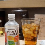 とんかつ成蔵 - からだすこやか茶W✨これでカロリーゼロだよねwww