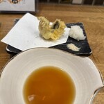 魚のじげん - ハモ天ぷら