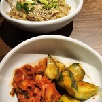 ヤマダモンゴル 千葉津田沼店 - ナムルとキムチ