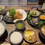 農家 - お魚の日替わり御膳