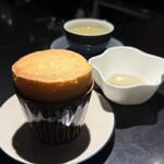 Patissiere MAYO - かぼちゃのスフレ・ほうじ茶アイスクリーム・嬉野茶