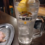 ホルモン青木 - 生レモンサワー