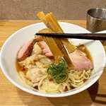 らぁめん鴇 - かなり太めのメンマ