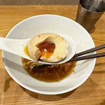 らぁめん鴇 - 半熟味玉