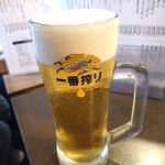 ホルモン青木 - 生BEER