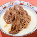 Watahan - とろろをつけて頂くすき焼き