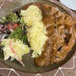 ジャミン - 茄子とボークカレー