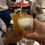 サムズ アンカーイン - 久しぶりの沖縄にカンパーイ！