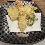 すし 秀 - 天ぷら盛り合わせ