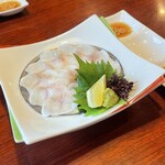 うなぎ創作 鰻樹 - うなさし(うなぎの刺身)