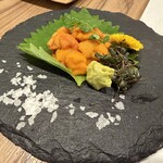 すし 秀 - 一品の雲丹　これは絶品でした