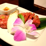 叙々苑 沖縄おもろまち店 - すだれ肩ロース焼