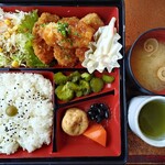 カフェ＆レストラン談話室 ニュートーキョー - あっさり三元豚おろしヒレカツ弁当