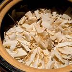 銀座 しのはら - 松茸ご飯