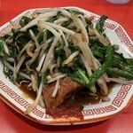 レバニラ中華 満腹 - 