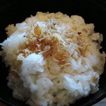 和菜 たかの羽 金沢 金城樓 - ご飯はじゃこご飯でした