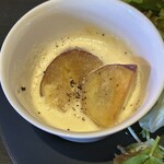 air cafe centralgarden  - さつまいものグラタン