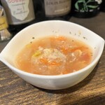 セブンストック - プレートランチ(ミネストローネ)