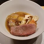 焼肉牛印 - 厳選赤身と天然きのこのしゃぶしゃぶ：