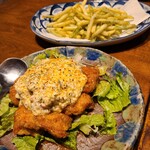 ぢどりとワイン酒場 古夢 黒崎店 - チキン南蛮ボリューミーです。