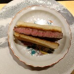 焼肉牛印 - シャトーブリアンステーキサンド  