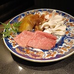 焼肉牛印 - 厳選赤身と天然きのこのしゃぶしゃぶ