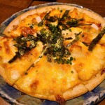 ぢどりとワイン酒場 古夢 - このピザも美味しい。