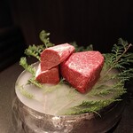 焼肉牛印 銀座店 - 厳選牛：増田牛