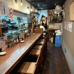 いっぽん道 - 店内・カウンター席