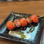 いっぽん道 - ■プチトマトベーコン（ソーセージ） ¥220