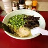 博多ばってんラーメン - 青ねぎラーメン900円、きくらげトッピング100円