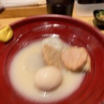 ぬる燗佐藤 - 鶏白湯　おでん