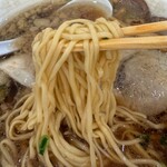 中華そば 朱 - 朱(麺)