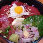 焼津さかなセンター　山水 - 漬け丼1,870円