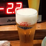 こつこつ庵 - スーパードライエクストラゴールド