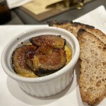 Mr.Porcino - フォアグラブリュレと田倉さんの黒無花果キャラメリゼ