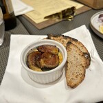 Mr.Porcino - フォアグラブリュレと田倉さんの黒無花果キャラメリゼ