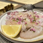 Mr.Porcino - 山口県産　萩の鰆のカルパッチョ